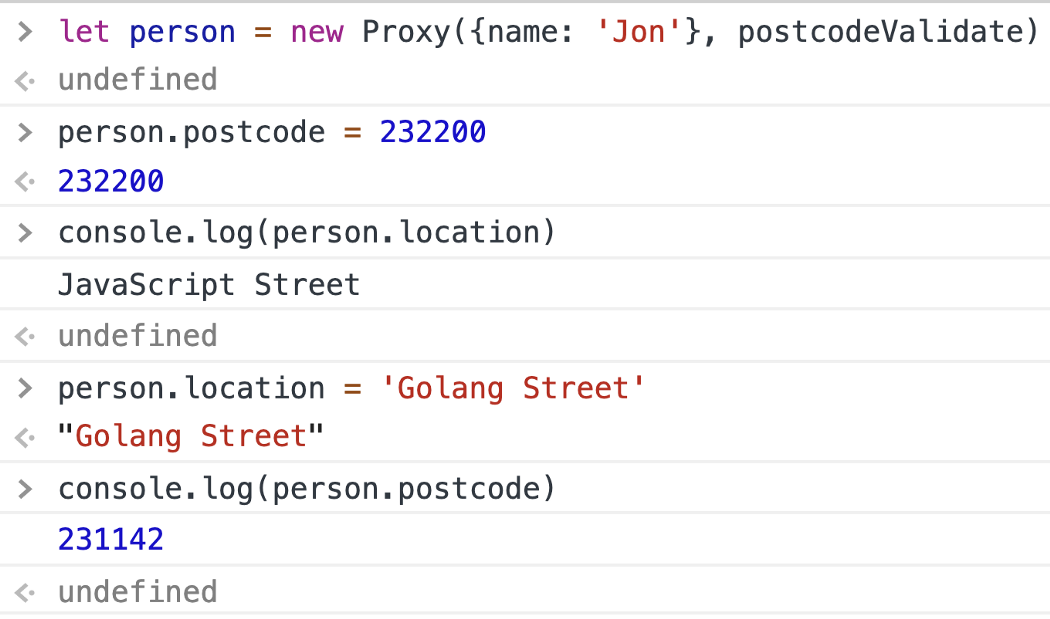 proxy relate properties
